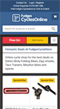 Mobile Screenshot of fudgescyclesonline.com